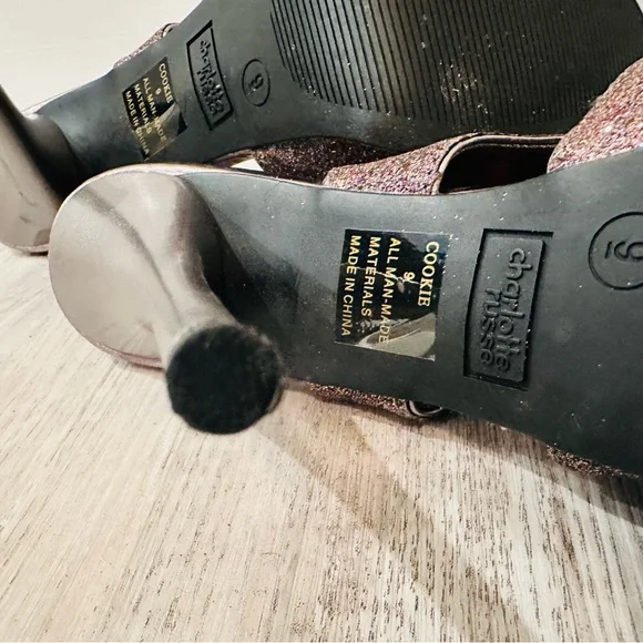 Charlotte Russe Pale Purple/silver-“Cookie”  Stiletto Heels - Picture 7 of 7